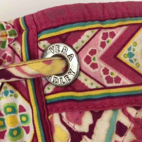 Vera Bradley Capri Melon Drawstring Backpack - Picture 5 of 8